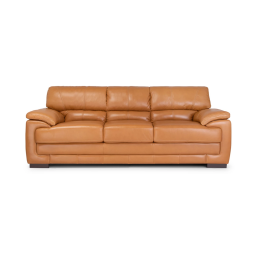 SOFA DE CUERO OXFORD 3 LUGARES C1 CAMEL