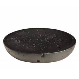 JABONERA DE BAO EN CERAMICA NEGRO