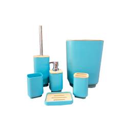 SET DE BAÑO 6 PCS AQUA
