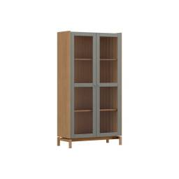 VITRINA BARCELONA 1.90 2 PUERTAS OAKFERROLACK 2158 VZ