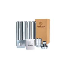 KIT DE INSTALACION INOX TECHO 4 " PARA CALEFACTOR VSUR
