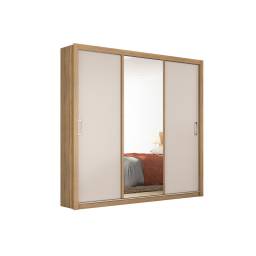 ROPERO RESIDENCE C ESPEJO- ALMENDRAOFF WHITE 32230140