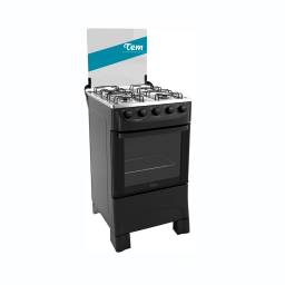 COCINA GAS TEM MASTERCOOK 4 H NEGRA