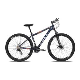 BICICLETA COLLI TORONTO ALUMINIO R 29 AZUL METALICO