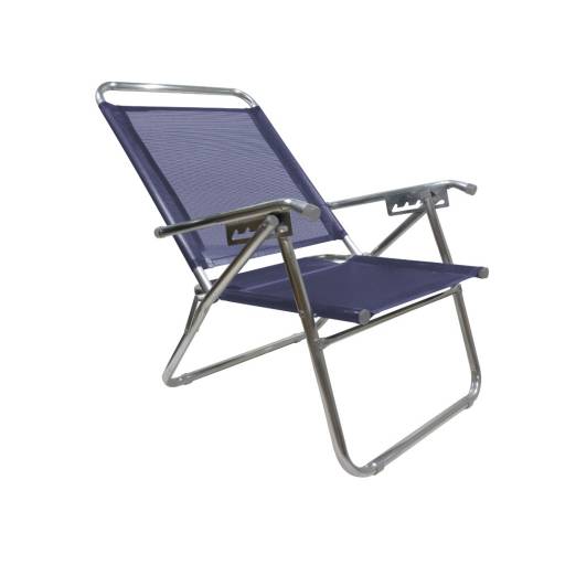 SILLA KING EN ALUMINIO RECLINABLE 7280