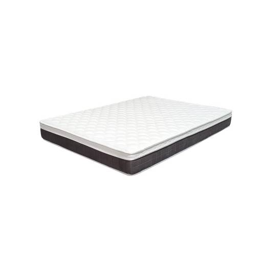 COLCHON BERLIN BT-180 GRIS SUEDE 138X188X22 47611ED