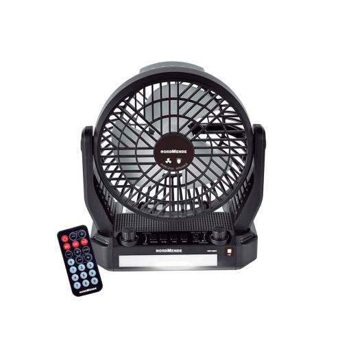 RADIO C/VENTILADOR Y PANEL SOLAR NORDMENDE NRD-RS90V