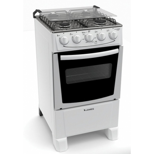 COCINA GAS JAMES C 105 B BLANCA 4H SUPERGAS