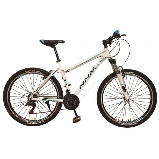 BICICLETA RHB ADVENTURE DAMA BLANCO - CELESTE