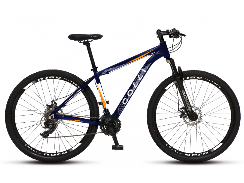 BICICLETA COLLI ATALANTA ALUMINIO R. 29 - AZUL METALICO