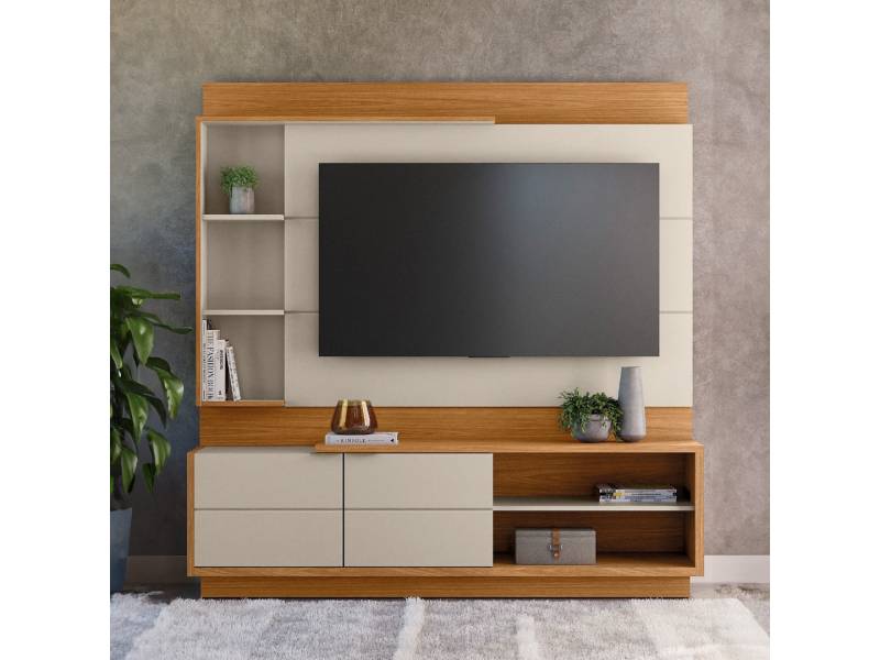MODULAR PARA TV ATLANTA NATURAL/ OFF WHITE 207039