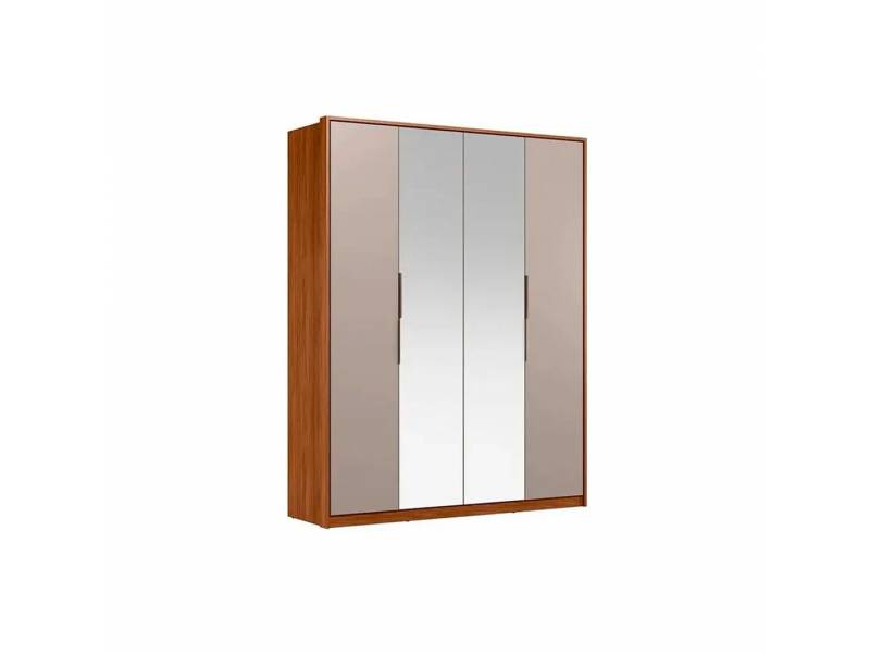 ROPERO ATTORE 4 PUERTAS 2 ESPEJOS - NOGUERA TOUCH D43012K/18
