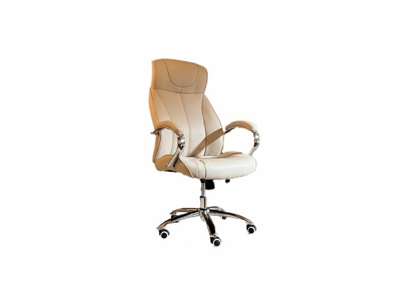 SILLA DE ESCRITORIO RT-359 BEIGE DIRECTOR