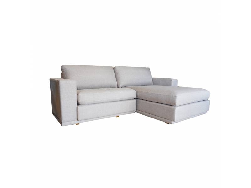 SOFA SOLLUS 3 L 2 ASS 90 1 C/CHAISE IZQUIERD LINO SISAL 5894