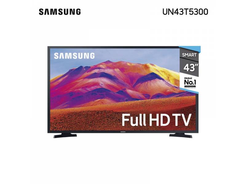 LED SMART TV SAMSUNG 43" FULL HD UN43 T5300