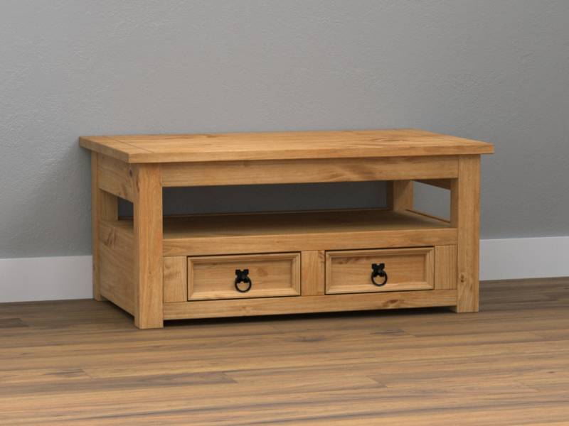 MESA DE LIVING ARTICULADA COLOR MIEL MEX CS 2340