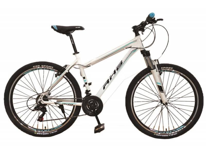 BICICLETA RHB ADVENTURE DAMA BLANCO - CELESTE